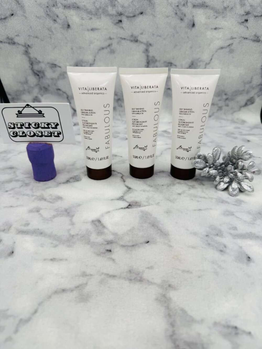Vita Liberata Skincare Set-Self Tanning Gradual Lotion Marula Oil,3x50ml-3pc-NEW